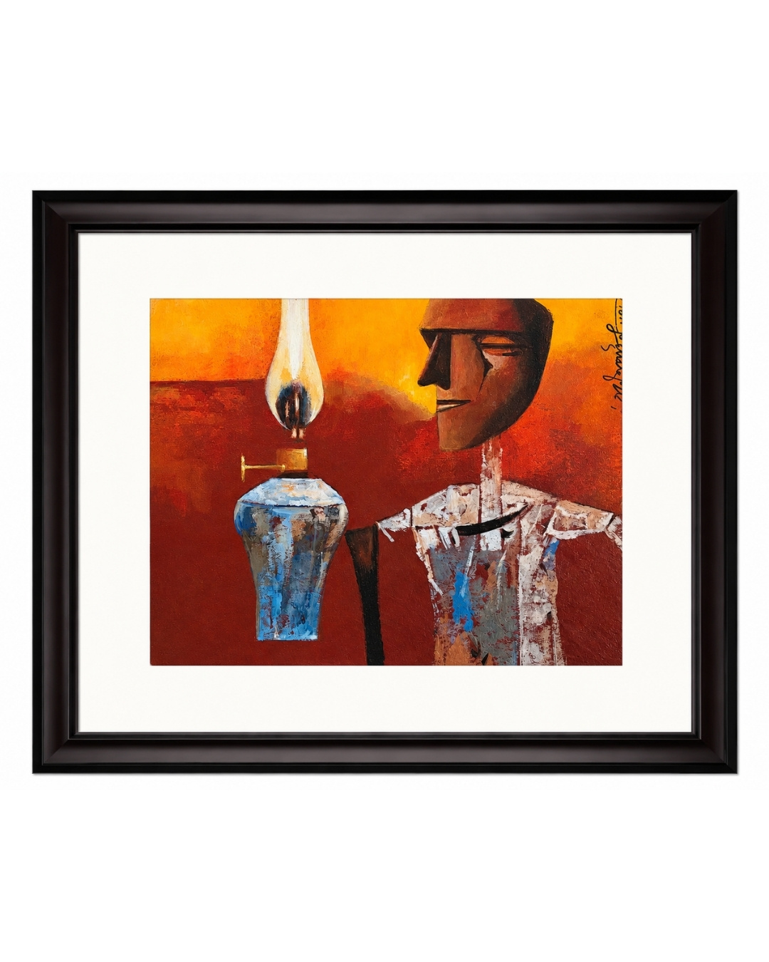 Man with Lantern